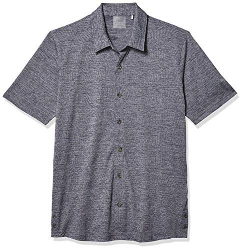 PUMA Golf 2020 Men's Easy Living Shirt, Peacoat Heather, Large