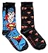 DC Comics Superman Men's Crew Socks 2 Pair Pack Shoe Size 6-12