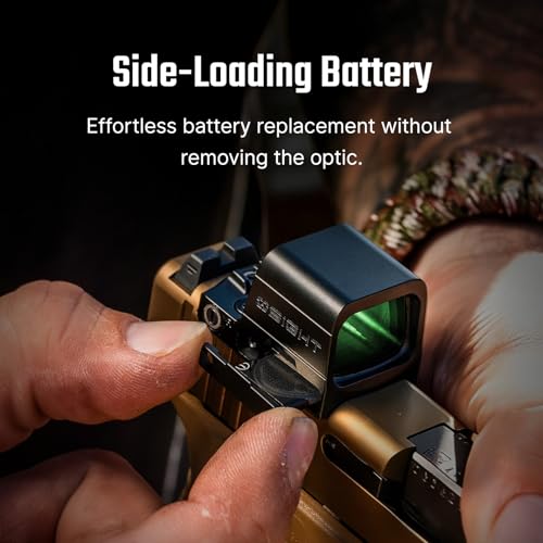 Image of OSIGHT SE Enclosed Micro Reflex Sight - 2 MOA Dot & 32 MOA Circle Dual Reticle, RMSc /K Footprint Compatible, Compact Enclosed Red Dot Sight for Concealed Carry