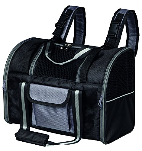Trixie Marvin Mochila  42  29  21  cm  Color Negro Gris