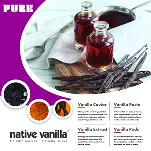 image for Native Vanilla Tahitian Vanilla Pods Grade B Extract Pacific Trader Pr