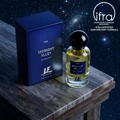 Image of La French Midnight Alley Unisex Perfume 50ml | Long-Lasting Fragrance Eau de Perfume | Premium Luxury Fragrance for Men & Women | Fresh, Sweet & Everyday Wear Scent