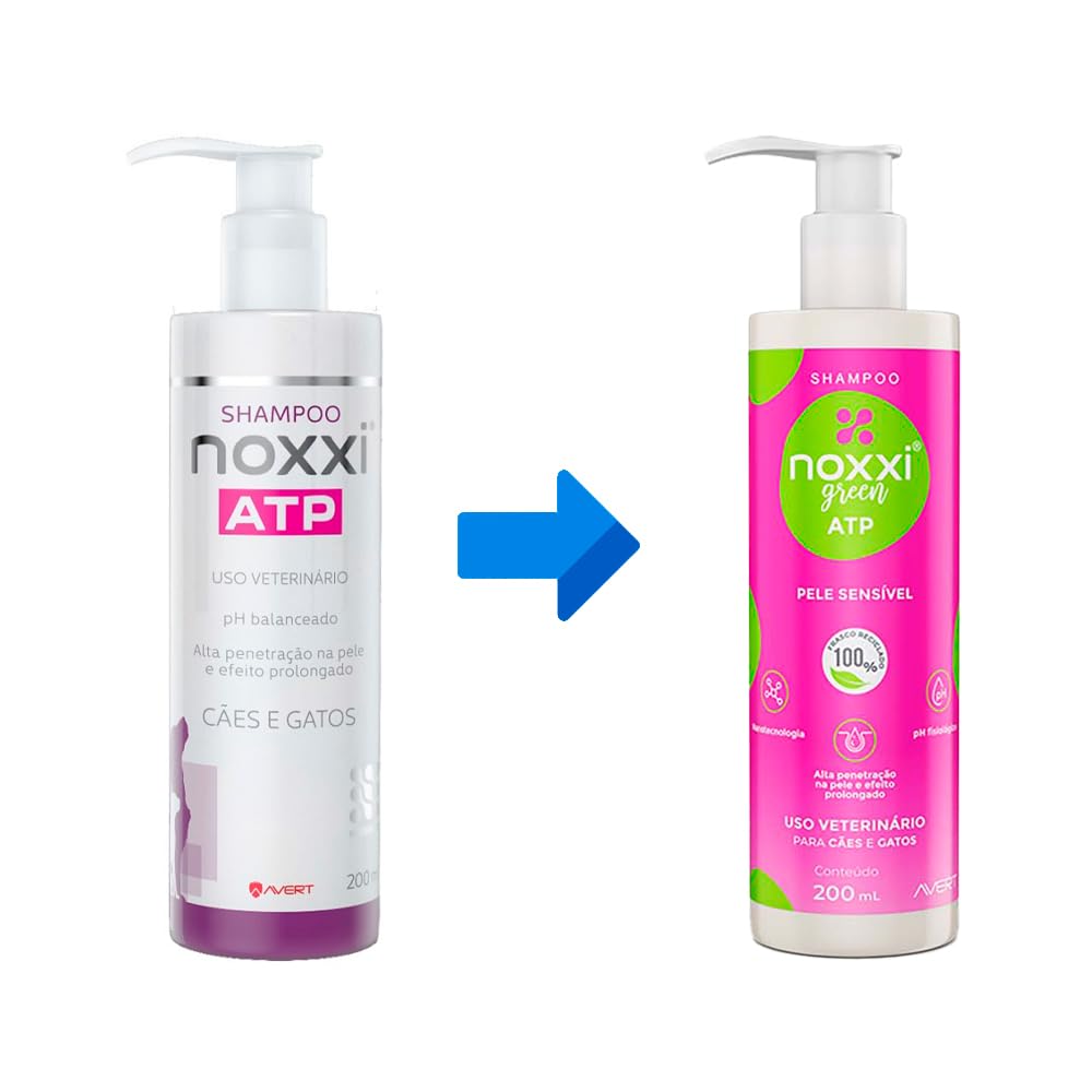 Shampoo Avert Noxxi ATP para Cães e Gatos - 200ml : Amazon.com.br