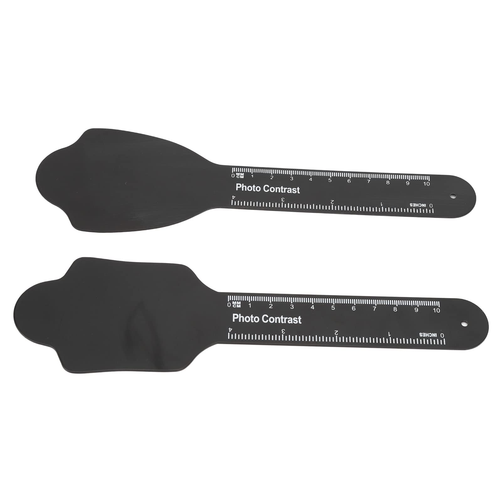 2 Pcs Intraoral Photo Contraster Dentaire Fond Conseil Orthodontique Photographique Contraste Longue Poignée Ral Photo Fond Conseil Avec Échelle