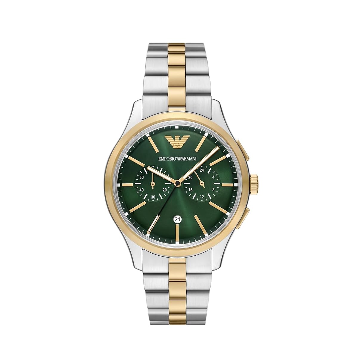 Emporio Armani Men's 42MM Two Tone Stainless Steel Watch, AR11692