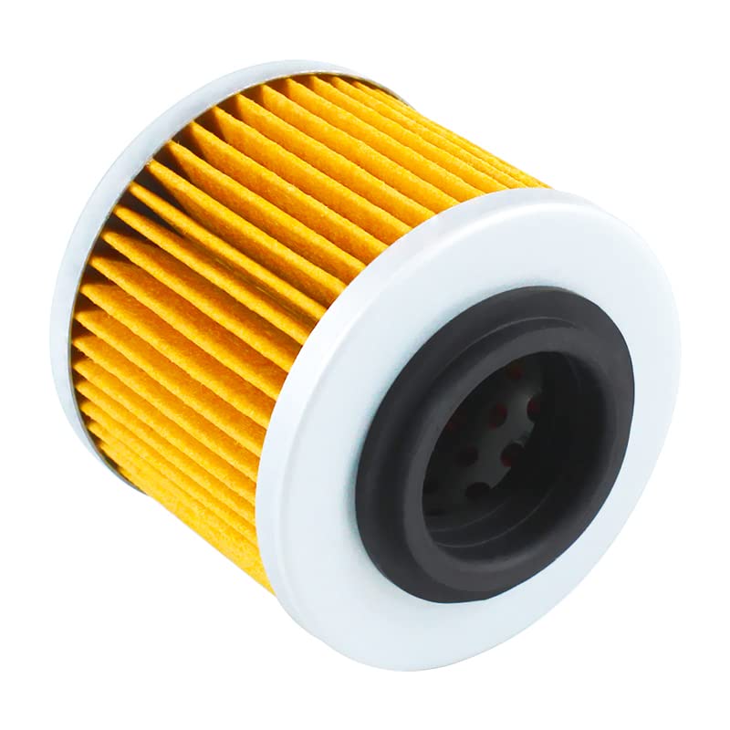1/2/4 sztuk filtr oleju motocyklowego dla a-ril-ia Moto 650 1995-2001 dla pe-gaso 650 IE 1992-2004 600 ETX 600 1985-1993 dla tua-reg 600 Akcesoria motocyklowe (Color : 4pcs-yellow)