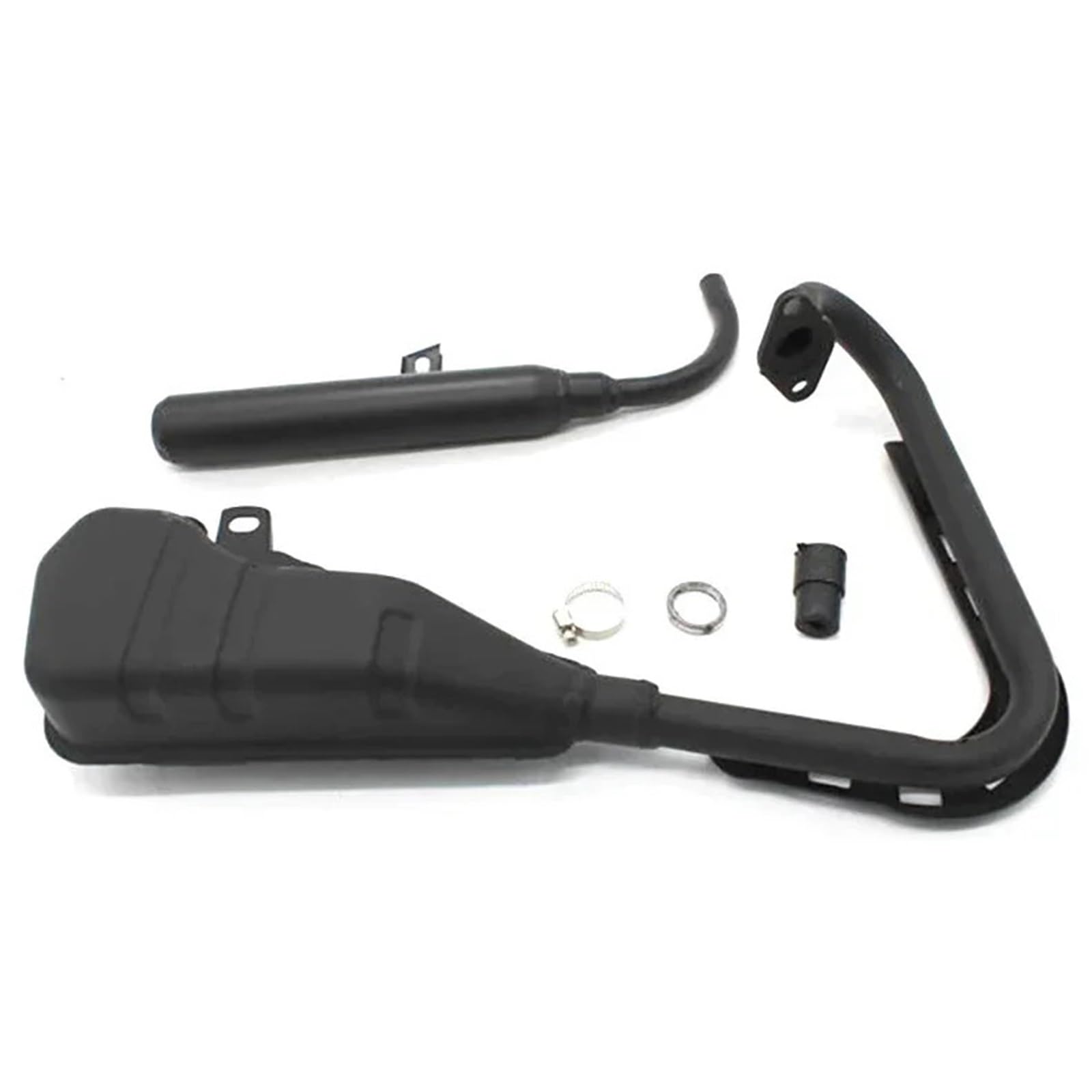 Motocyklowe tłumiki końcowe Pasuje do Yamaha PW50 Peewee50 Pit motor terenowy tłumik wydechowy zestaw montażowy rury