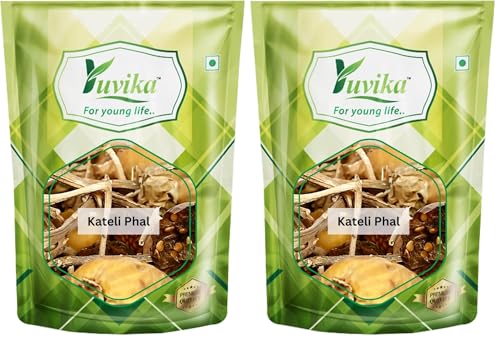 Image of Yuvika Kateli Phal - Katehli Phal - Solanum Xanthocarpum - Bhatkatiya 400 Grams (Pack of 2)
