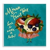 Stupell Industries Giao Williams Mini-Obsttörtchen Loves Tutu, Wandschild, Kunstdesign von Giao Williams, 30,5 x 30,5 cm