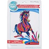 Colorful Horse Paint by Number Magic