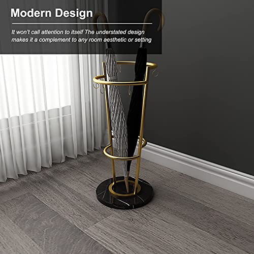 Porte-Canne Robuste Moderne Support Parapluie à Base Marbre - 3