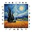 Van Gogh Yıldızlı Gece Reprodüksiyonu