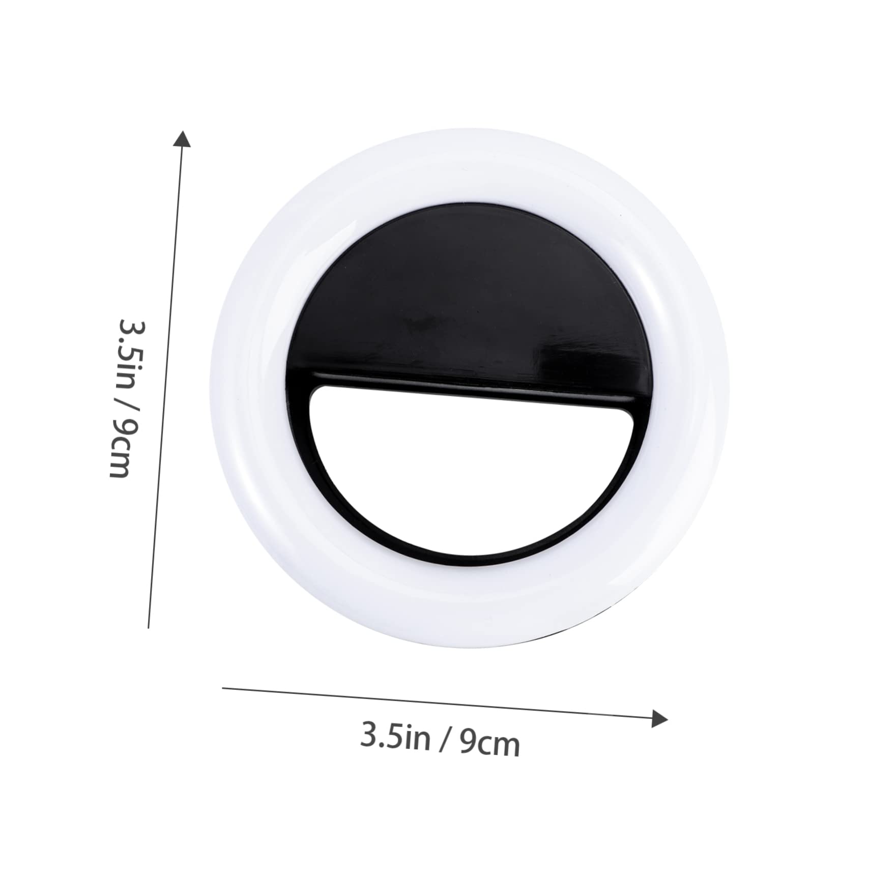 DOITOOL 3 Fill Light of Adjustment Rechargeable Compact for Phone Camera Video Live Streaming Beauty Enhancement