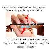 Fantastic Finger Guide for Violins Kids/Adult Beginner | Stringed Musical Instruments | Fingerboard and Fretboard Stickers for Learning All Notes | Play or Fiddle (3/4) - Image 6