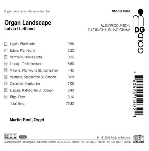 Latvian Organ Landscape