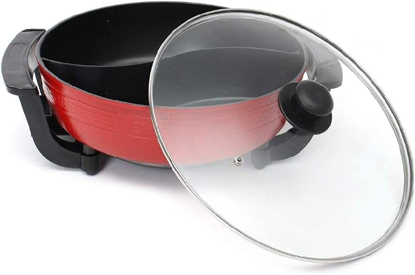 Olla Eléctrica de Acero Inoxidable Antiadherente para Cocina