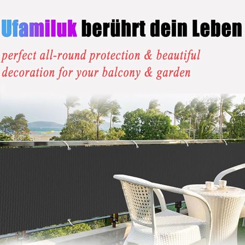 Balkon Sichtschutz 80 Cm Hoch Meterware