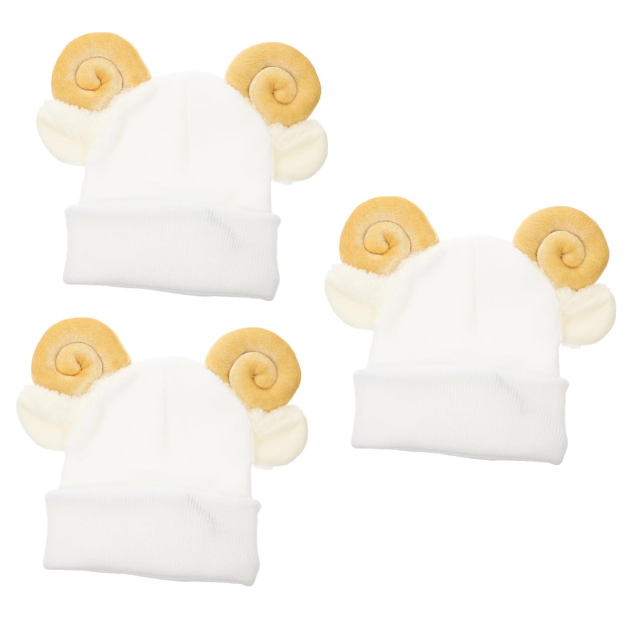 VANZACK 3pièces Housse De Ski pour Couverture De Casque De Ski Amusante Design Cartoon Douce Et Résistante pour Expérience Hivernale