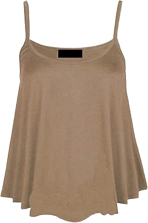 Janisramone - Canotta Da Donna A Tinta Unita, Senza Maniche, Con - Foto 11
