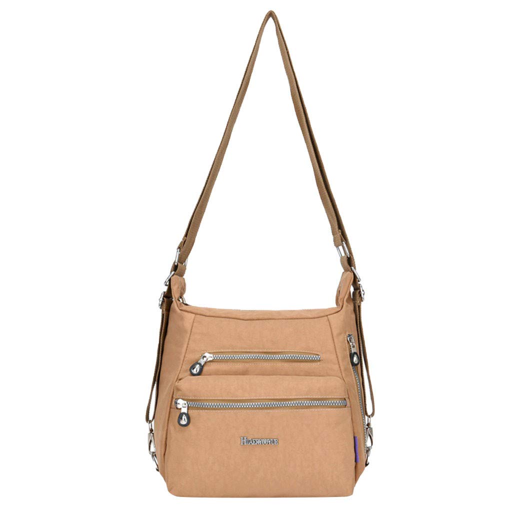 TAMALLU Women Large Backpack Wild Multi Pocket Shoulder Bags