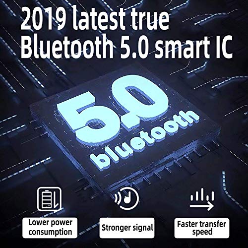 Auricolare Bluetooth 5.0, cuffie senza fili con