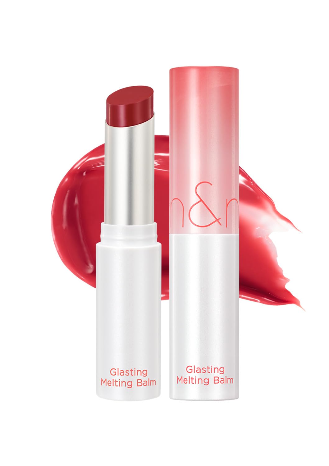 GLASTING MELTING BALM 04 HIPPIE BERRY - K-Beauty Hydrating Lip Gloss Stick for Crystal Water-Gloss Shine, Vivid Long-Lasting Tint & Plump, Non-Sticky Comfort