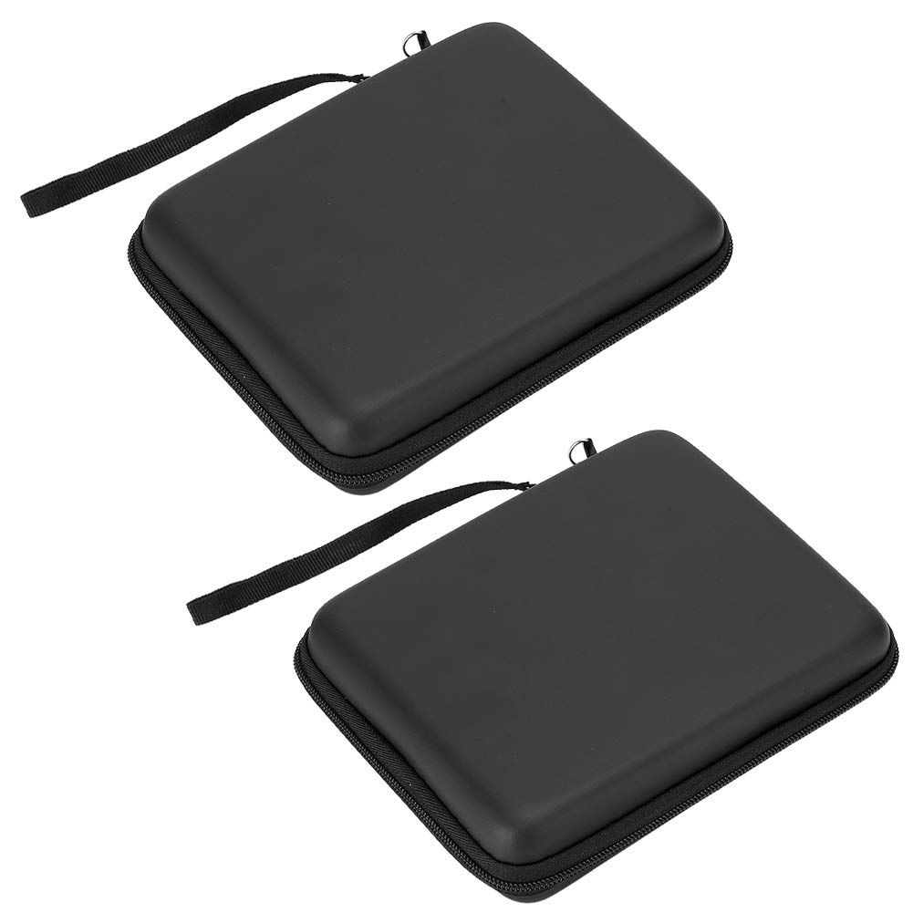 Ausla Custodia Protettiva, Custodia Protettiva Rigida in Eva per Console di Gioco, Portatile con Allacciatura, Progettata per 2DS, Antipolvere e Antiurto (Black)