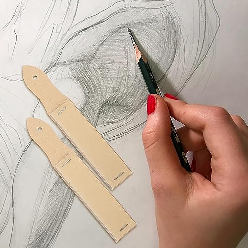 VILLCASE Sandpaper Sharpener, Sketch Sandpaper Pencil Sharpener - Image 4