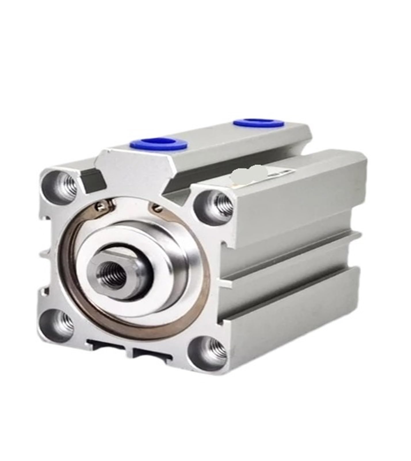 Cylindre pneumatique compact alésage 20 mm course 10 mm double effet fluide
