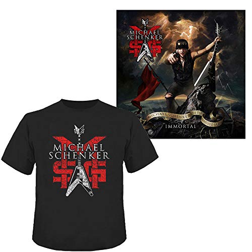 イモータル[MSGデビュー40周年記念アルバム|CD+『MICHAEL SCHENKER FEST–Bang Your Head』フル収録Blu-ray+日本盤限定ライヴ2枚組CD+Tシャツ[Lサイズのみ](日本語解説書封入/歌詞対訳付)]