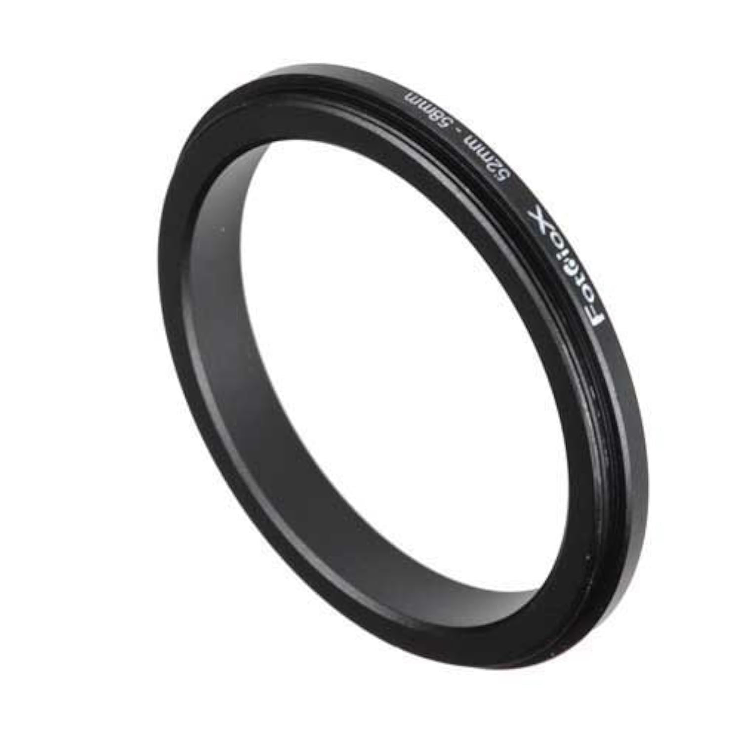 Fotodiox 52mm - 58mm, 52-58mm Macro Close-up Reverse Ring, Anodized Black Metal Ring, for Nikon, Canon, Sony, Olympus, Pentax, Panasonic, Samsung