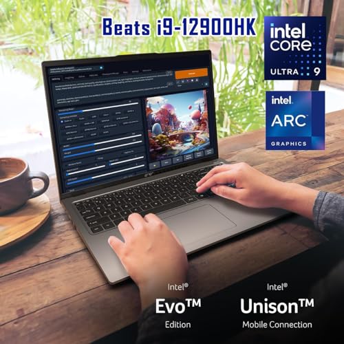 acer Notebook Swift Go 16 polegadas Touch AI Ready 16:10 2024, Intel EVO Core Ultra 9-185H (Beats i9