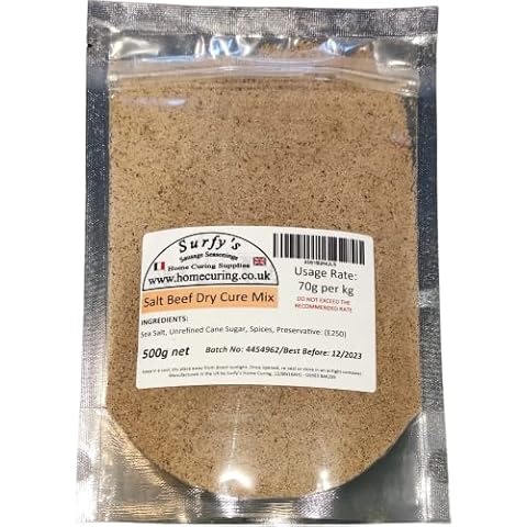 Surfy's New York Deli Style Salt Beef Cure Mix - 500g Cover