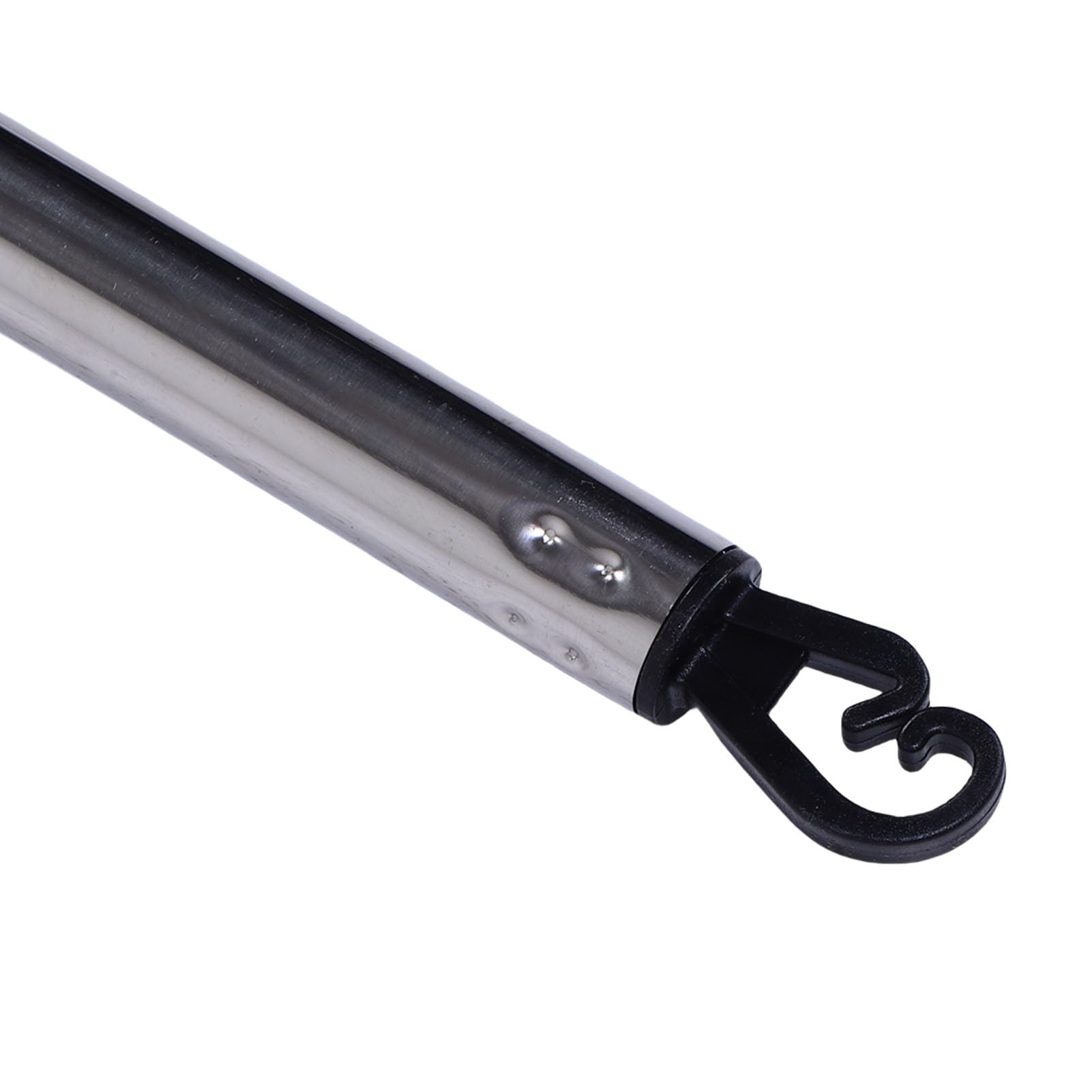 Soporte para Tendedero Telescópico para Exteriores, Poste de Alcance para Percha de Armario Ajustable de Acero Inoxidable de 75 a 250 Cm, Poste de Soporte para Tendedero