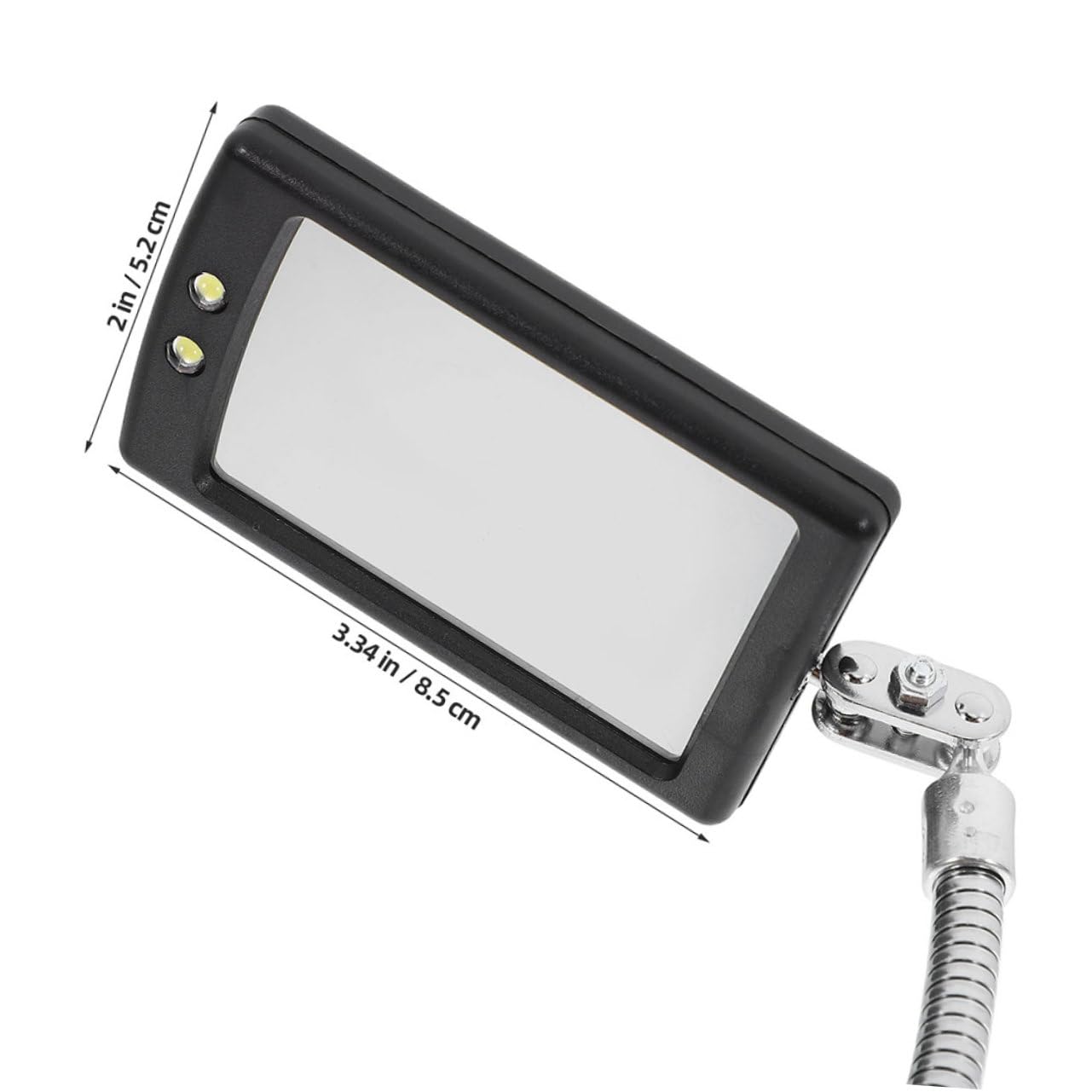 Alipis Automotive Mirror Stainless Steel Welding Mirror Extendable Mirror Under Vehicle Inspection Mirror