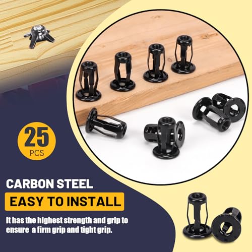 Mardatt 25Pcs M5 Jack Nuts Assortment Kit - Image 4