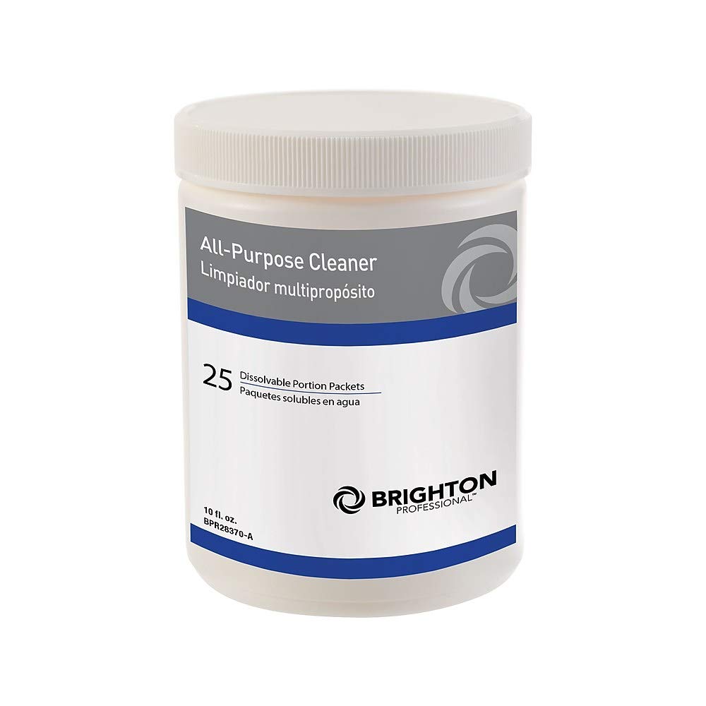 Brighton 1686751 Dissolvable Portion Packets - All-Purpose Cleaner 25/Pk (BPR28370-B)