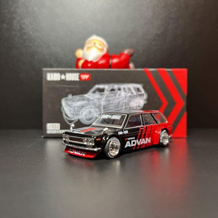 Amazon.co.jp: 1/64 MINI GT 街道ハウス ダットサン 510 ワゴン