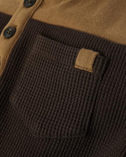 Image of Gymboree Boys and Toddler Long Sleeve Thermal Henley Shirt