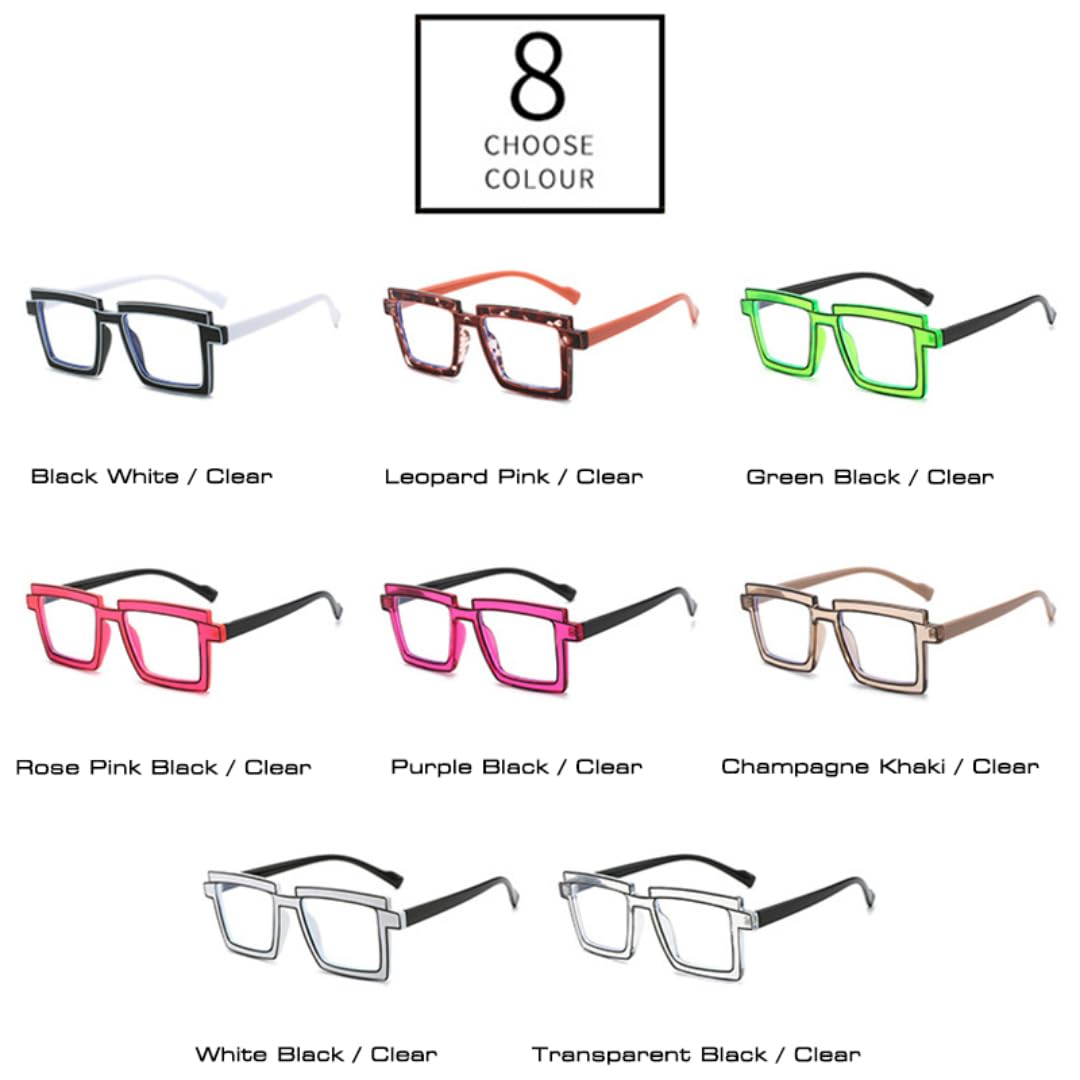 Gafas de sol de color retro para mujer, montura de gafas de moda para hombre