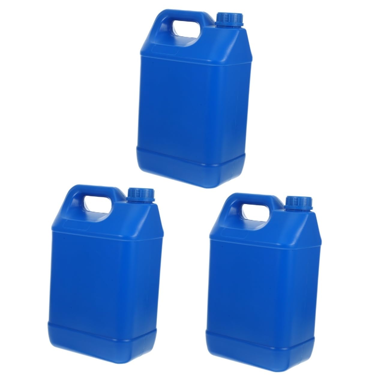 Gatuida 3pièces Conteneur De Stockage Liquide Avec Couvercle Bouteille Étanche Pour Camping Eau Huile Et Produits Chimiques Récipient De Rangement