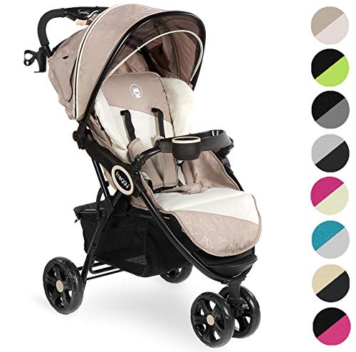 Froggy® Kinderbuggy DINGO Kinderwagen Buggy Jogger ultraleicht 5-Punkt-Sicherheitsgurt kompakt zusammenklappbar Liegefunktion Sonnenverdeck Jasper