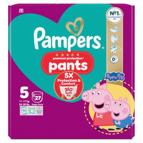 Pampers Pants Pull-on Size 5 Junior 27pk