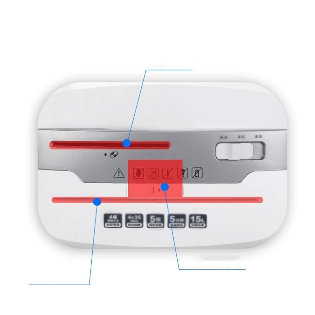 Archivo Mini trituradora de Papel eléctrico Trituradora Trituradora Trituradora de Escritorio Mini Pellet eléctrico pequeño Trituradora de Papel Trituradora Portátil