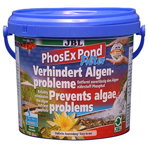 JBL Phos Ex Pond Filter 27374 Phosphatentferner für Teichfilter, 1 kg