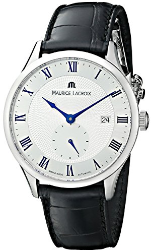 Maurice Lacroix Men's MP6907-SS001-110 Tradition Analog Display Swiss Automatic Black Watch