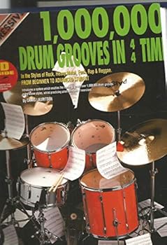 Paperback Progressive 1,000,000 Drum Grooves by Craig Lauritsen (1987-12-31) Book