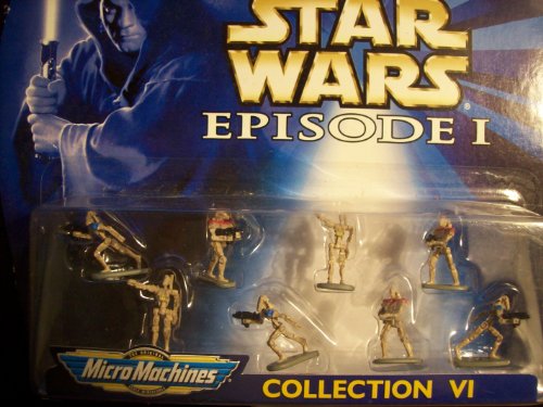Micro Machines Star Wars Episode I Collection VI Battle of the Droids Mini Figure Set