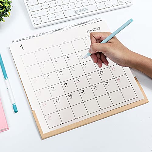 ORTUH Tafelkalender 2021-2022, maandkalender 2021-2022, september 2021-december 2022 tafelkalender met maandelijkse… - Image 3