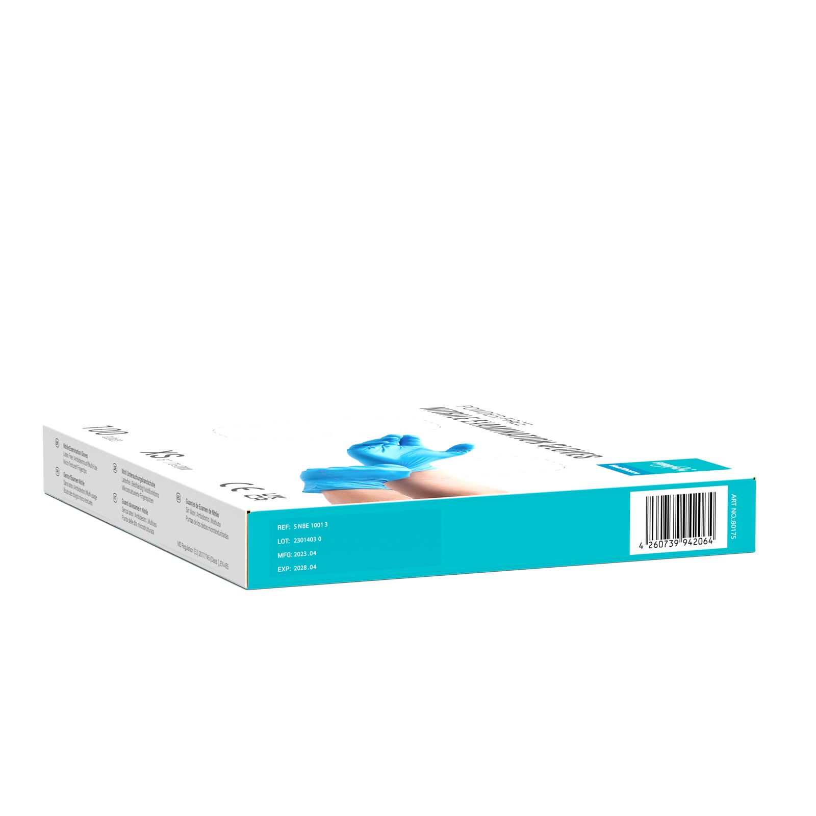EUROPAPA® 1000x Nitrilhandschuhe Einweghandschuhe puderfrei Untersuchungshandschuhe EN455 EN374 latexfrei Einmalhandschuhe Handschuhe in Gr. S, M, L & XL verfügbar (Blau, XS)